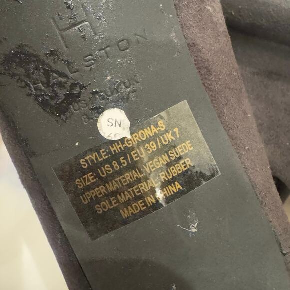 H Halston Women's Brown Girona Stiletto Heeled Dress Booties Size 8.5 NWOT - Picture 9 of 10